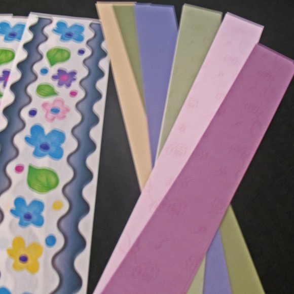 Lot Creative Memories Gr Length, Wishes and Dreams, Starstruck, Floral Strips - Picture 5 of 6